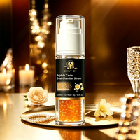 Sérum Visage 2-en-1 Personnalisé au Logo, Peptides de Caviar, Double Action Anti-rides, Hydratant, Éclaircissant et Raffermissant