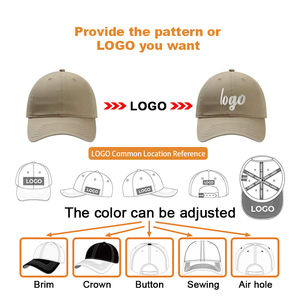 Cappellino da Baseball alla Moda con Visiera Curva, Morbido, in Cotone, Sportivo, Traspirante, per Esterni, con Ricamo Personalizzato 3D a Rilievo di Precisione - Product Image 6