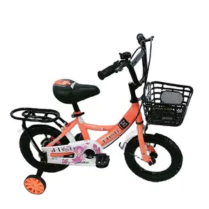 12'' Kids Bike from China Supplier Beautiful Design Girl Kid Bicycle with Steel Fork and Brake Line System