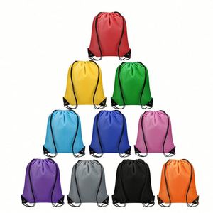 Factory Direct Shopping Sports Back Pack Family Travel Storage Using Eco-Friendly Drawstring Polyester Waterproof Bag - Product Image 3