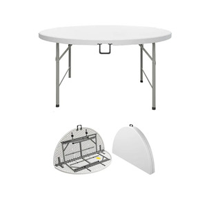 Mesa Redonda Plegable para Exteriores y Eventos, Portátil y Fácil de Transportar, Precio al por Mayor - Product Image 1