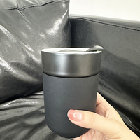 Exportateur expérimenté, solution complète : Tasse de voyage en céramique de 280 ml avec couvercle en silicone et couvercle en PP, tasse à thé pour voiture