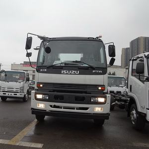 Qingling Isuzu FTR 10-15ton <span class=keywords><strong>Chassis</strong></span> lebar kabin dengan tempat tidur Euro 5 4HK1 mesin harga murah - Product Image 5