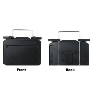 Bandeja Colgante para Volante de Coche con Ranura para Tablet, Portavasos, Bandeja para Comer, Escritorio para Portátil para Comer, Leer y Trabajar, Negro, Universal - Product Image 6