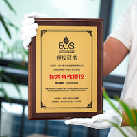 Prix de plaque en bois avec plaque en métal en aluminium pour les cadeaux de bienvenue d'assurance et les trophées de médailles de cadeaux de salon