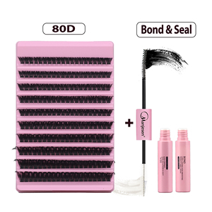 <span class=keywords><strong>Cils</strong></span> en grappe DIY Neon Coral Surge 117D D Curl 14-19mm, couleurs vives et lumineuses, fluorescentes, tropicales, audacieuses, pour les vacances et les soirées - Product Image 5