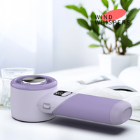 Ventilateur mini pliable sans pales AntarcChill, haute vitesse, recharge USB, turbo, batterie intégrée, idéal pour l'extérieur, vente chaude