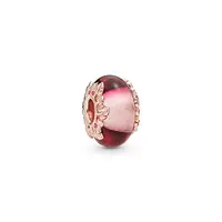 New rose ouro rosa Murano glass beads corda feminino