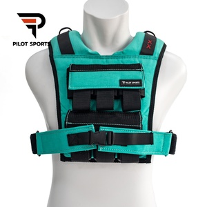 PILOT SPORTS-<span class=keywords><strong>Gilet</strong></span> de musculation réglable 1000D avec bloc de fer, 10kg, 12kg, 16kg, 20kg, 30kg - Product Image 2