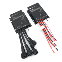 Contrôleur de charge solaire MPPT haute efficacité IP68 Depower M1280 12V 10A pour éclairage public avec communication infrarouge