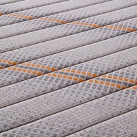 Matelas de sommeil ultra silencieux, résistant à l'usure, anti-affaissement, respirant et rafraîchissant pour la chambre familiale