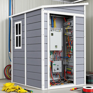 <strong>Garden</strong> Supplies <strong>Tall</strong> Height Durable <strong>Plastic</strong> <strong>Garden</strong> Shed for Outdoor <strong>Storage</strong> - Product Image 1