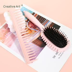 Juego completo <span class=keywords><strong>de</strong></span> cepillo y peine para cabello rizado, perfecto para <span class=keywords><strong>rizos</strong></span> y peinados <span class=keywords><strong>de</strong></span> todo tipo <span class=keywords><strong>de</strong></span> cabello - Product Image 3