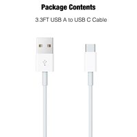 Cable USB-A a USB-C SKYLIGHT Estándar, Blindado y Trenzado, con Cubierta de TPE, Conductor de Cobre Puro, 1M/3FT de Longitud, Carga Rápida de 2A, para Auriculares