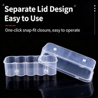 Boîte à peptides en plastique de 3 ml à 20 ml en gros, étui de voyage pour peptides, étui pour flacons de peptides, adapté au laboratoire