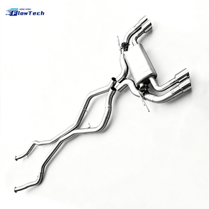 ระบบท่อไอเสียแบบ Catback พร้อมวาล์ว สำหรับ BMW X5 G05 M50i N63 4.4T V8 ผลิตจากสแตนเลส 304 พร้อมระบบควบคุมวาล์วแบบรีโมท - Product Image 3