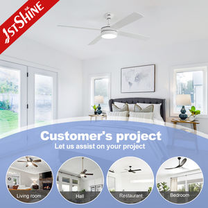 Ventilateur de plafond LED 1stshine, fabricant, 60 pouces, grand débit d'air, DCF-W986, ventilateur de plafond LED avec lumière - Product Image 5