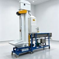 Machine de traitement des semences industrielles à vis sans fin, dispositif de revêtement automatique des grains et des semences pour ligne de production de nettoyage des semences