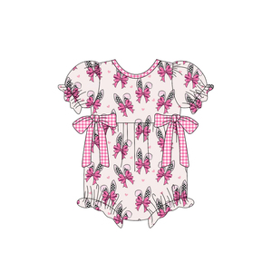 Preorder personalizzato OEM bambino manica corta per bambine primavera Easter St Patrick Day vacanze fiocchi di moda Boutique - Product Image 3