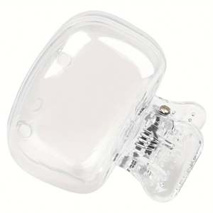 ฝาครอบป้องกันแบบหนีบพลาสติกปกป้องอย่างยั่งยืนแบบพกพาสำหรับที่เก็บอุปกรณ์ห้องน้ำที่เก็บแปรงสีฟัน - Product Image 6