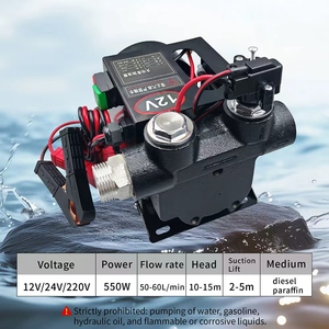<span class=keywords><strong>Pompe</strong></span> de transfert d'huile diesel, kérosène, <span class=keywords><strong>auto</strong></span>-amorçante, électrique, basse pression, <span class=keywords><strong>12V</strong></span> 24V, 550W, 60 Lpm, pour la maison et la famille - Product Image 5