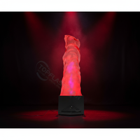 Décoration de cheminée artificielle d'usine, effet de flamme en plastique, machine DJ 120W à contrôle manuel pour mariage et fête