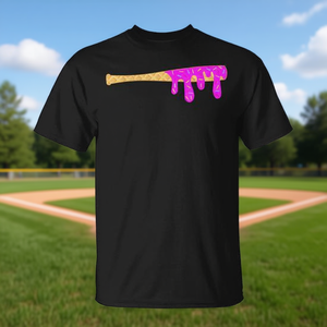 Camiseta juvenil de béisbol con diseño de bate de helado para niños - Product Image 3