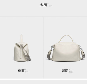 Nuevo Bolso de Mano de Diseño de Lujo, Bandolera de Cuero Genuino, Bolso de Cuero Vacuno para Mujer, Bolsos para Chicas - Product Image 6