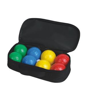 Jeu de boules de pétanque en plastique EZ - Boules ergonomiques non toxiques de 72 mm de couleur mixte pour une utilisation en intérieur/extérieur - Product Image 4