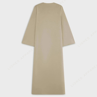 Ensemble Abaya Musulmane Personnalisable Vêtement de l'Aïd Élégant et Chic Costume Deux Pièces Abaya pour Femmes Musulmanes