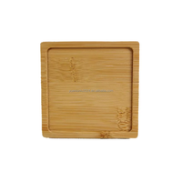 Ensemble de sous-verres ronds en bois pour table basse, artisanat en bois naturel, enseignes murales