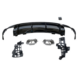 Mercedes-Benz CLA-Class W117ด้านหลัง Lip Kit PP วัสดุรุ่น2013-2019 - Product Image 1