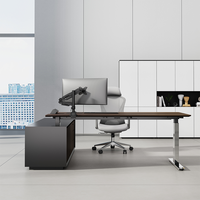Bureau debout convertible avec cadre métallique, réglable en hauteur sur 3 niveaux, idéal pour le télétravail et le bureau à domicile