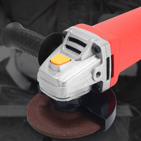 Meuleuse d'angle à vitesse 220v 860w, polisseuse électrique multifonctionnelle pour bricolage domestique, machine de découpe avec disque de polissage de 100 mm