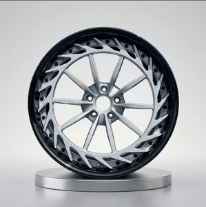 JWYC Juego de 2 Ruedas de Aleación de Aluminio 6061 Forjadas a Medida para Autos, de 18-24 Pulgadas, 5x112/5x130/5x114.3, para BMW, Audi, <span class=keywords><strong>Fiat</strong></span>, Ruedas de Carreras - Product Image 1
