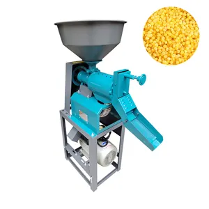 Máquina de molienda Industrial Harina pequeña Molino de trigo de maíz Separador de arroz Molinero de arroz portátil combinado