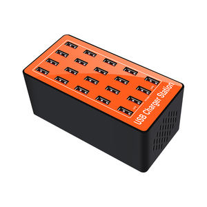 Station de charge multi-appareils 100W avec fonctions de sécurité intelligentes à 20 ports Fonction PD <span class=keywords><strong>Chargeur</strong></span> <span class=keywords><strong>USB</strong></span> <span class=keywords><strong>multiple</strong></span> - Product Image 6