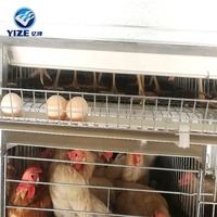 Système d'équipement avicole automatique pour l'élevage de poulets pondeurs en cages de type A pour l'utilisation en ferme avicole