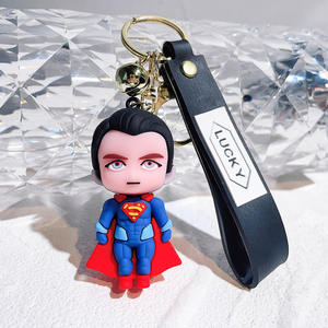 Artoon-Llavero de <span class=keywords><strong>superhéroe</strong></span> del universo para coche, accesorio colgante para bolsa de coche, regalo pequeño - Product Image 5