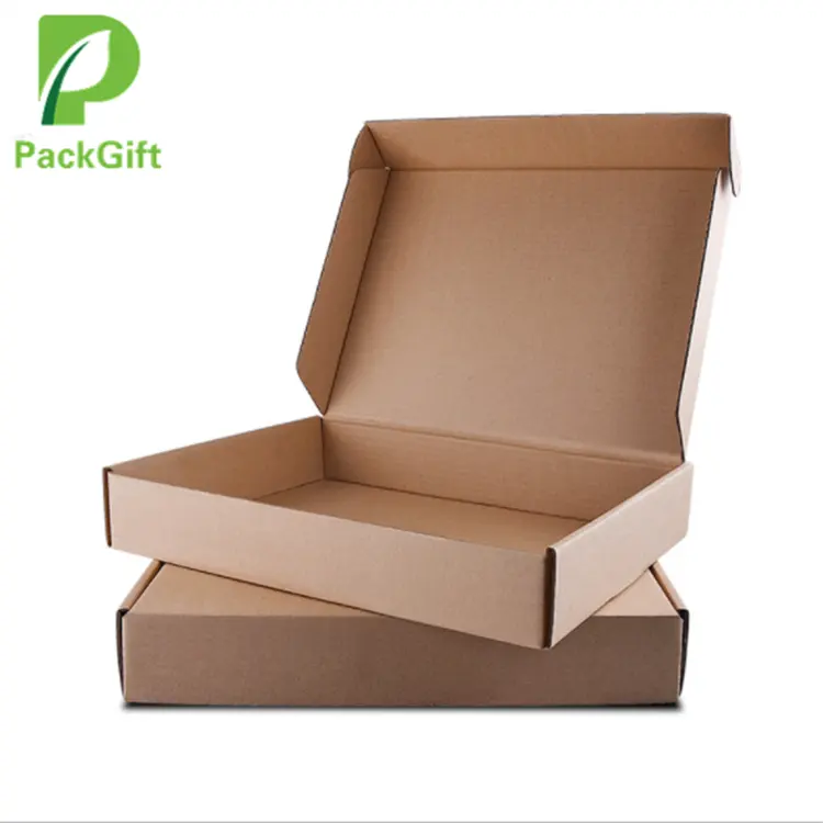 Großhandel Kraft <span class=keywords><strong>Papier</strong></span> Karton Wellpappe Verpackung Box Bereit zu schiff mailer box