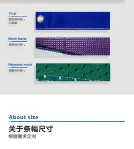 Bannière publicitaire d'événement en plein air sur mesure, bannière en vinyle PVC - Product Image 6