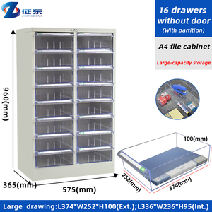 Zhengdong Office Equipment Metal Storage <strong>Cabinet</strong> <strong>A4</strong> Large <strong>Drawer</strong> <strong>File</strong> <strong>Cabinet</strong> with Dividers - Product Image 2