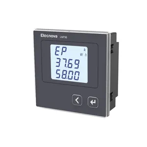 digital meter ac Suppliers-LNF58 3P4W RS485มัลติฟังก์ชั่น Ac ดิจิตอลแอมป์มิเตอร์โวลต์มิเตอร์เครื่องวัดพลังงาน