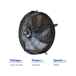 Ziehl-abegg FN080-ADK.6N.V7P5 57206482 Electric Cast Iron Blade Axial Flow Exhaust <b>Fan</b> for Server Chassis Heat Dissipation - Product Image 2