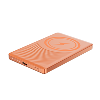 Nouvelle Batterie Externe Magnétique Ultra Sans Fil 15W 5000mAh 2026, Sortie Sans Fil 5W, Sortie PD Type-C 22.5W, Entrée PD Type-C 18W