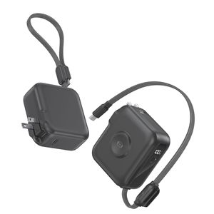 พาวเวอร์แบงค์พกพา 10000mAh พร้อมสายในตัว หน้าจอดิจิตอล ชาร์จเร็ว สำหรับ Iwatch และอุปกรณ์ต่างๆ - Product Image 1