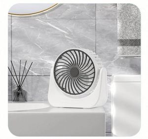 Portable 3-Speed USB Desk Fan - 5.5 Inch Small Personal Cooling Fan with Strong Airflow & Quiet Operation - Product Image 4