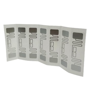 Etiqueta adhesiva pasiva de papel con incrustaciones secas de formas personalizadas, etiqueta de seguridad de seguimiento a prueba de manipulaciones UHF <span class=keywords><strong>Rfid</strong></span>, etiqueta de joyería - Product Image 4