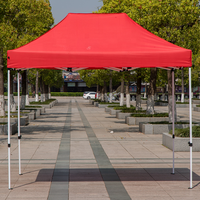 Tente Barnum Pliante d'Extérieur pour Événements, Facile à Monter, 3x2, 3x3, 3x3 ou 3x3, Tonnelle Pop-up