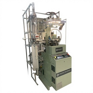 Machine à fabriquer des chaussettes jacquard entièrement automatisée et informatisée avec moteur et raccordement automatique des pointes - Product Image 1